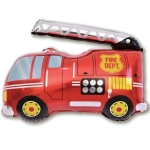 Шар фольгированный «Пожарная машина» 80*87 см