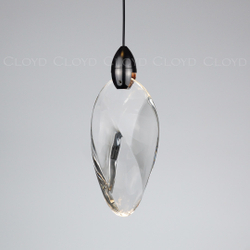 Подвесной светильник Cloyd GLOCK-A P1 / Ø8 см - черный (арт.11623)