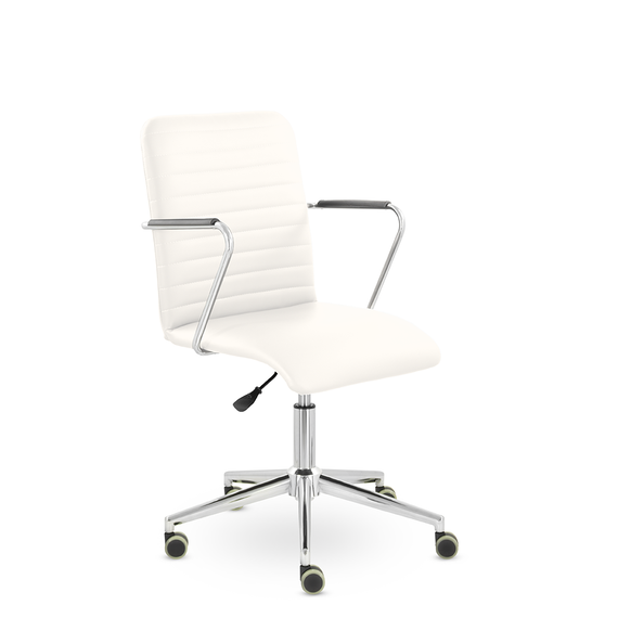 Кресло Честер GTР хром S-0402 (белый)