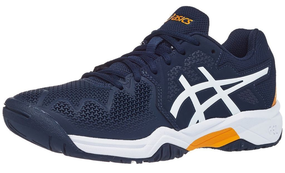 детские Кроссовки теннисные Asics Gel-Resolution 8 GS - french blue/white