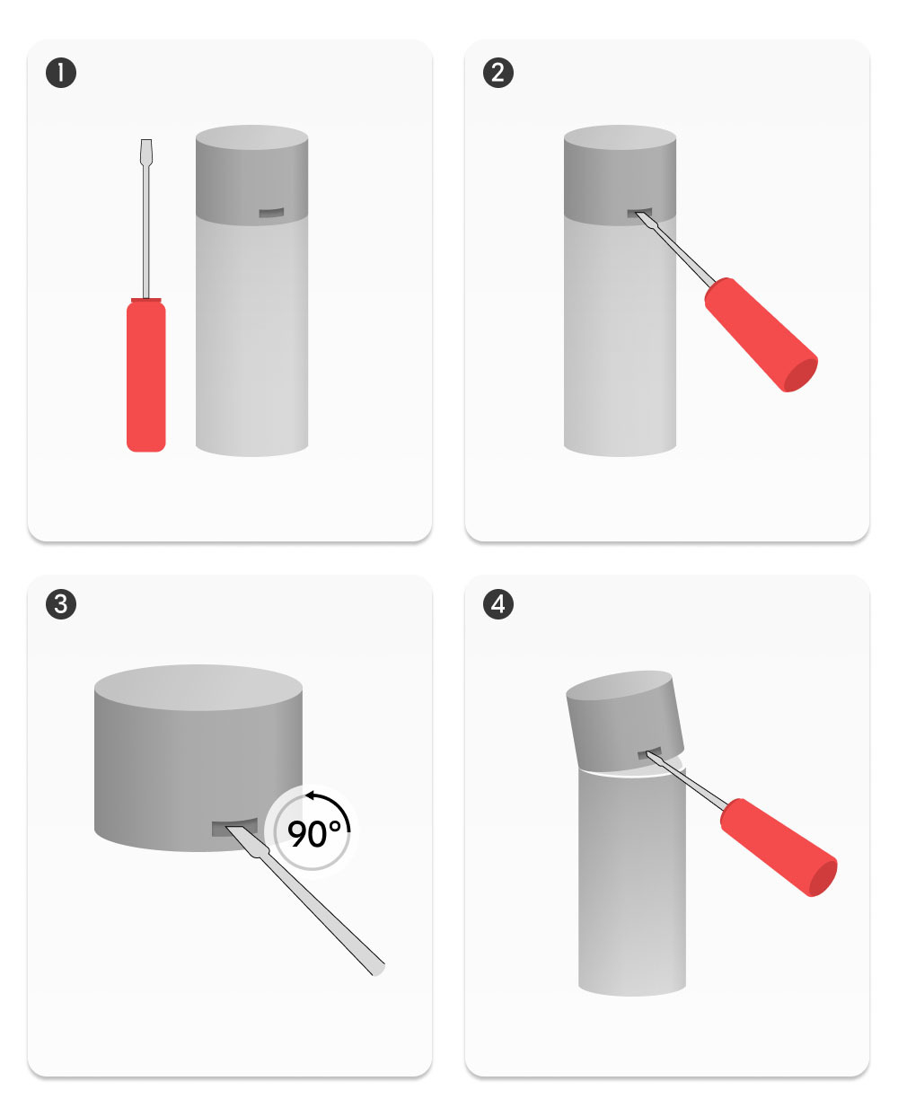 Эмаль универсальная красно-коричневая