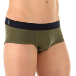 Мужские трусы-брифы цвета хаки (Размер: XL) (Цвет: хаки)