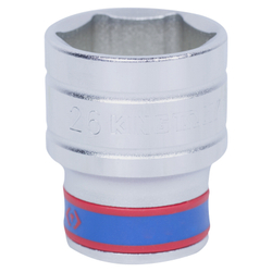 Головка торцевая стандартная шестигранная 1/2&quot;, 26 мм KING TONY 433526M