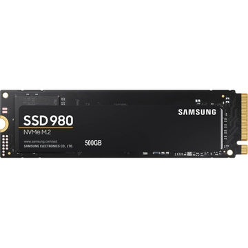 Твердотельный накопитель SSD 500Gb Samsung 980 M.2 PCIe Gen 3.0 x4 NVMe (R3100/W2600MB/s)