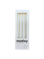 Набор классических свечей Motley 4 шт | белый