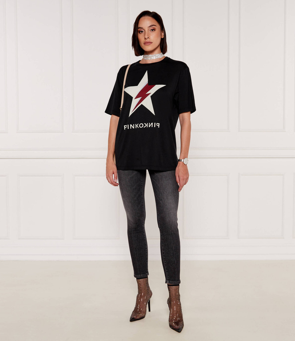 Джинсы SUSAN Pinko - графитовый(100163 A21X)