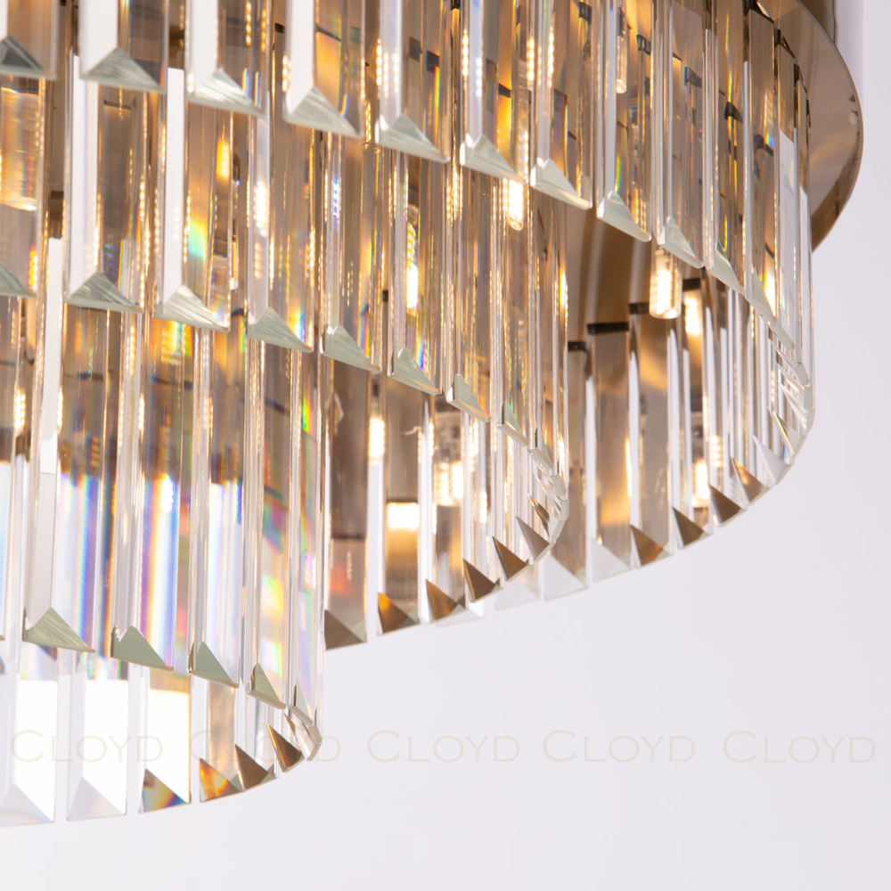 Люстра Cloyd BROTIGAN-A C32 / Ø60 см - латунь (арт.10699)