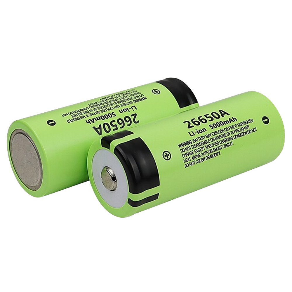 Аккумулятор 26650A Panasonic NCR Li-Ion 3.7V - 5000mAh стандартный "+" 1шт