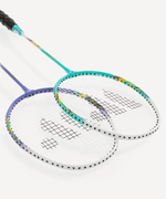 Набор для бадминтона WISH Firestar 780, 2 ракетки, 2 волана, голубой/фиолетовый