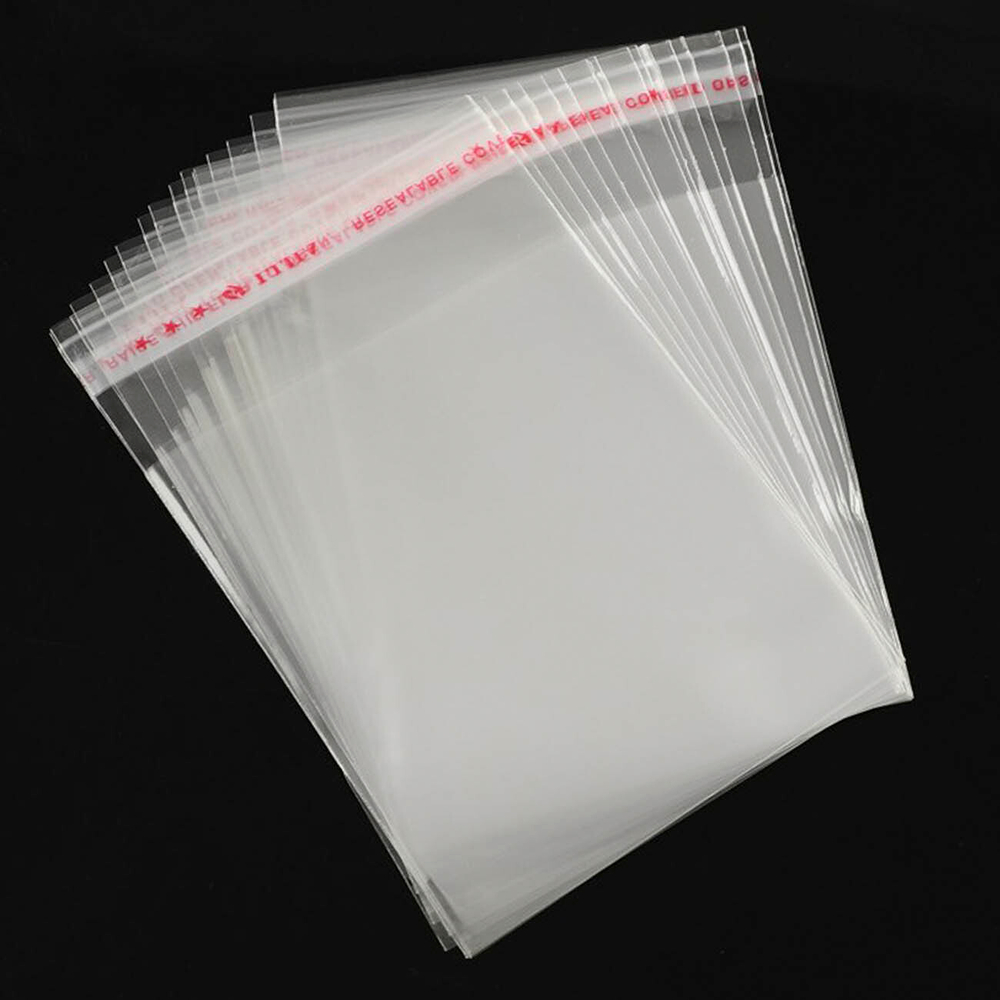 Пакеты БОПП упаковочные прозрачные с клеевым клапаном
