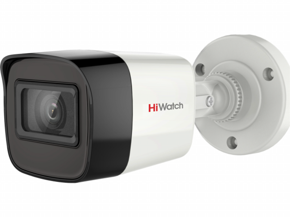 Бюджетная видеокамера мультиформатная цилиндрическая DS-T800(B)(3.6mm) HiWatch