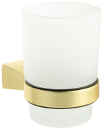 Мыльница стекло Fixsen Trend Gold Fixsen Trend Gold, FX-99008 + Полотенцедержатель трубчатый Fixsen Trend Gold, FX-99001 + Подстаканник одинарный Fixsen Trend Gold, FX-99006 + Крючок одинарный Fixsen Trend Gold,  FX-99005 + Бумагодержатель без крышки Fixsen Trend Gold, FX-99010В