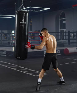 Мешок боксерский PRO PUNCH, 130 см, 50 кг, тент, черный