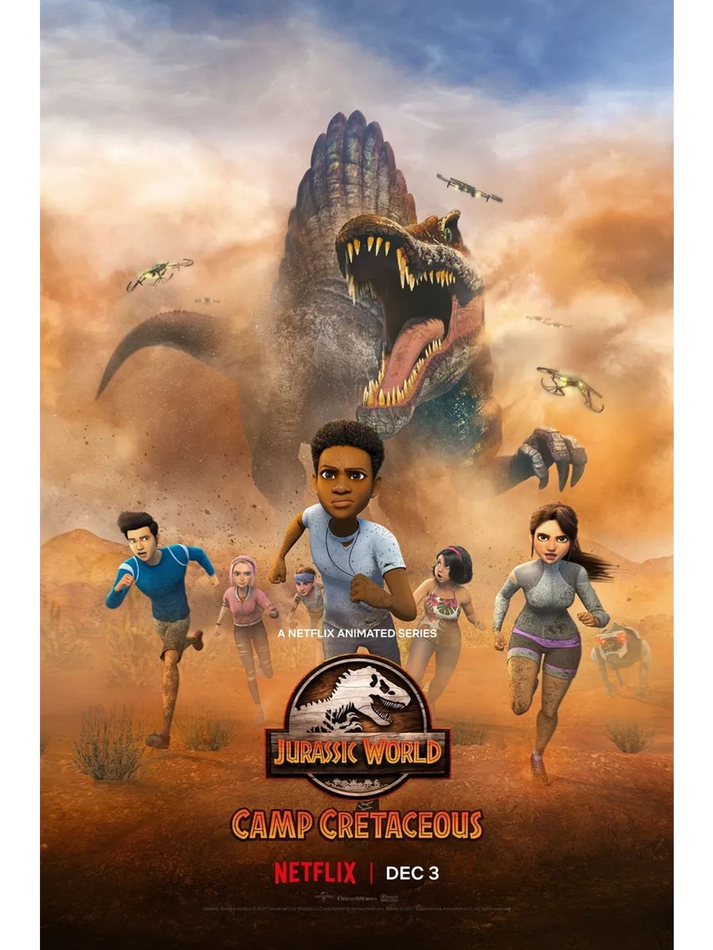 Мир Юрского периода: Лагерь, 4 сезон (2020-2022) (2 DVD)