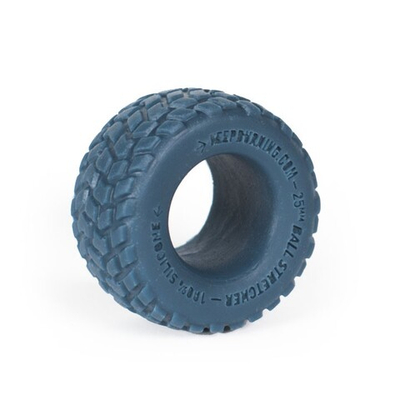 Кольцо-шина тёмно-синего цвета для усиления эрекции