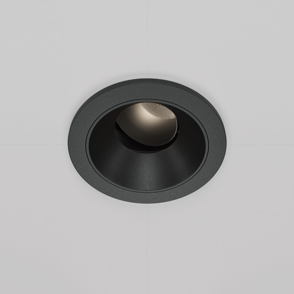 Светильник встраиваемый светодиодный Maytoni Wise DL057-7W4K-B