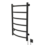Полотенцесушитель MIXLINE CAPELLA  80х50 (таймер, 253 Вт, 6 перекладин) электрический ЧЕРНЫЙ