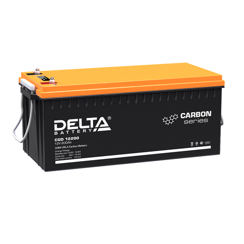 Аккумуляторная батарея DELTA CGD 12200 [200Ah / 12V / AGM+CARBON]