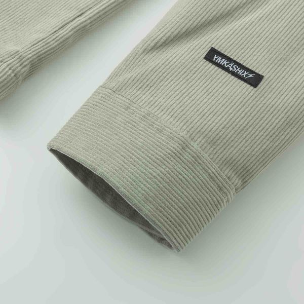 Рубашка Velvet Button темно-песочный / изумрудный - фото 7