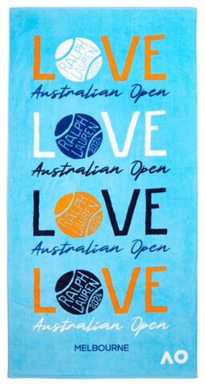 Полотенце теннисноеAustralian Open x Ralph Lauren Beach Towel - light blue