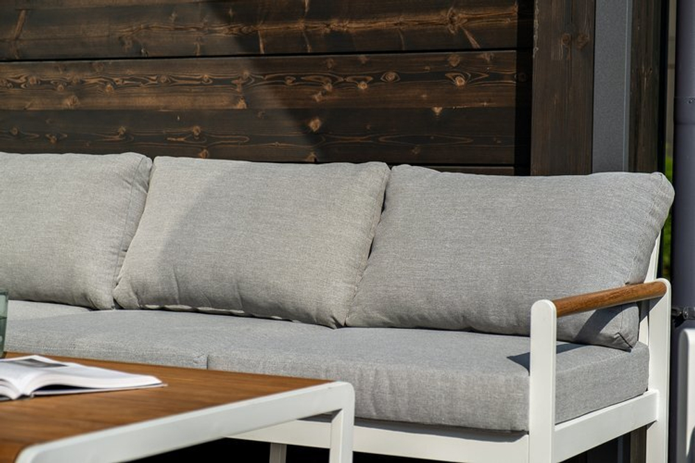 Лаунж зона из алюминия MAYA XL белая