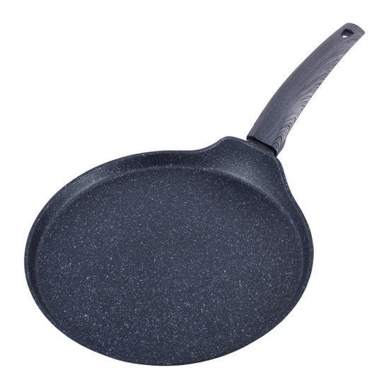 Сковорода блинная 28 см. из кованного алюминия Kamille КМ-4128 с мраморным покрытием