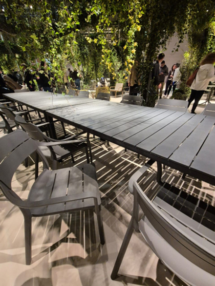 Кресло пластиковое Nardi Cassia, антрацит