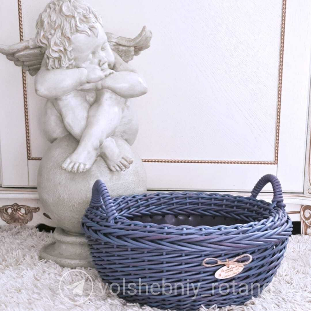 Кашпо плюшка алия (ручки) 12л.