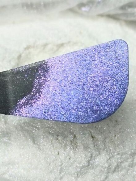 Премиум 9053 Фиолетово-пурпурный мерцающий - перламутровый сухой краситель