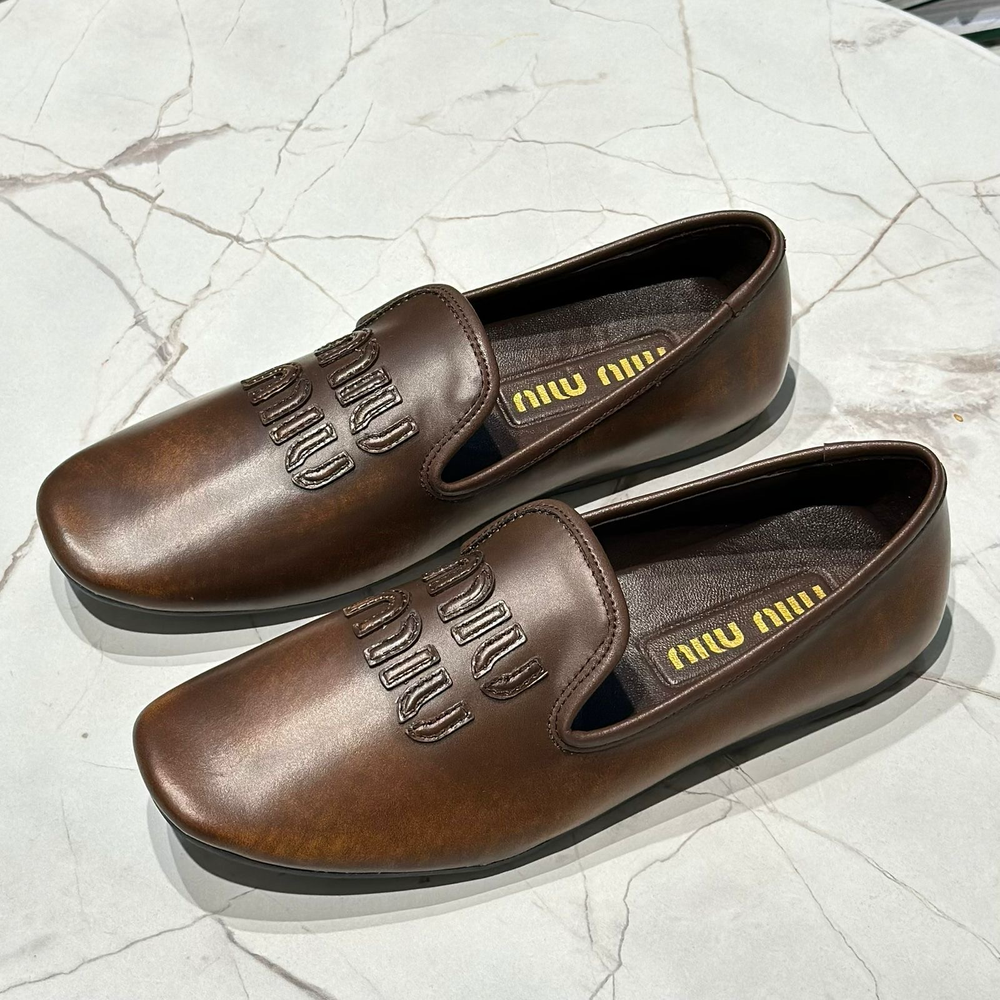 Лоферы Miu Miu