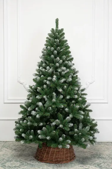 Искусственная елка Звездная заснеженная 180 см., мягкая хвоя, ЕлкиТорг (188180)