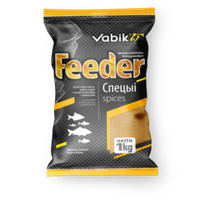 Прикормка Vabik Feeder "Специи" (коричневая), 1кг