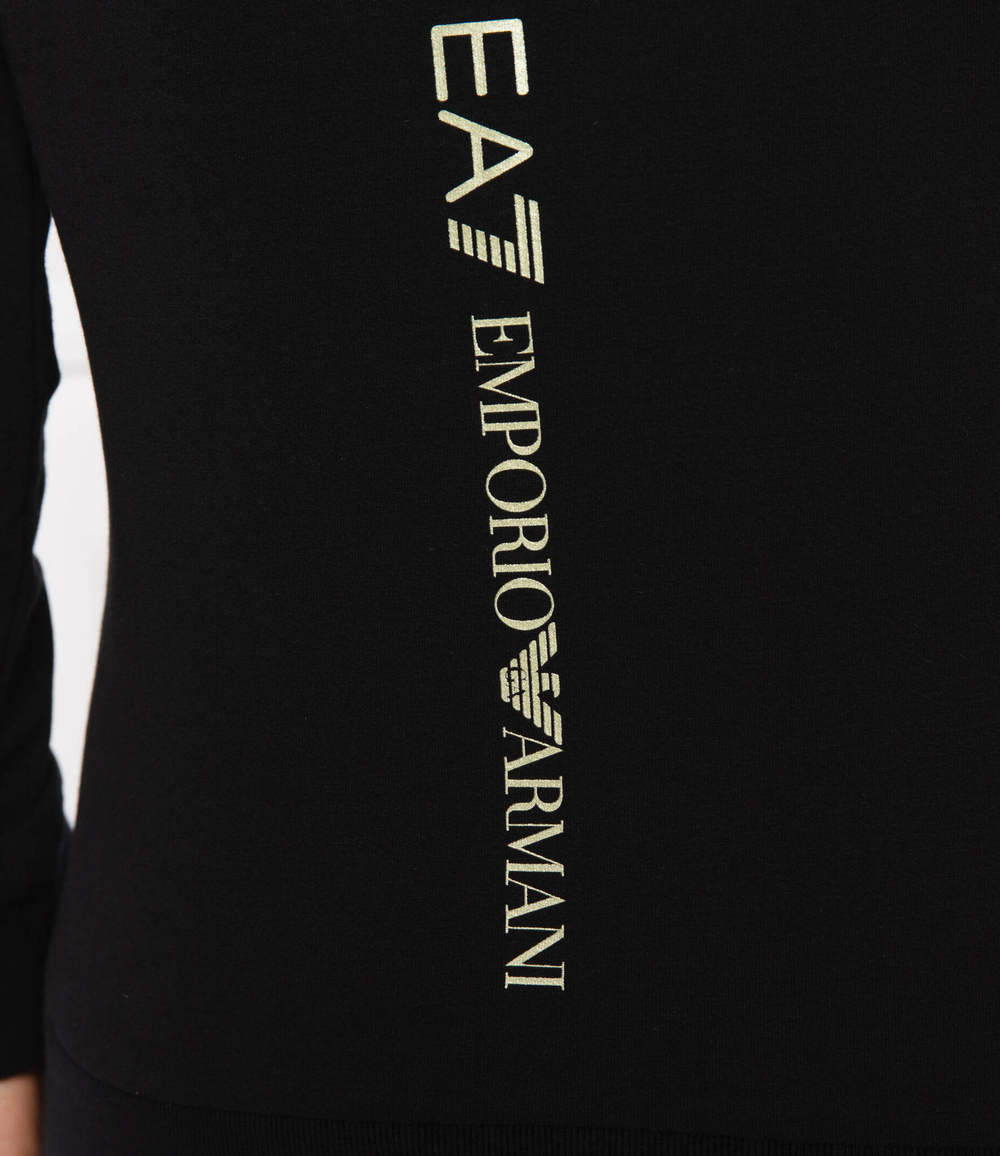 Худи EA7 - черный(8NTM36 TJCQZ)