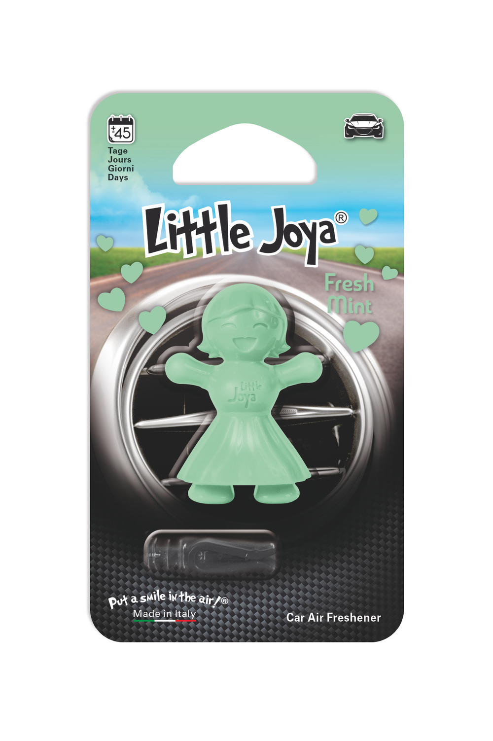 Little Joya Fresh Mint (Свежая мята) - lime green Автомобильный освежитель воздуха