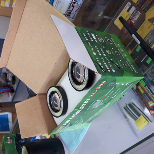 64 мм / Противотуманные фары с линзой (64 мм) и ангельскими глазками, серия: звезда (2шт. \ комплект)