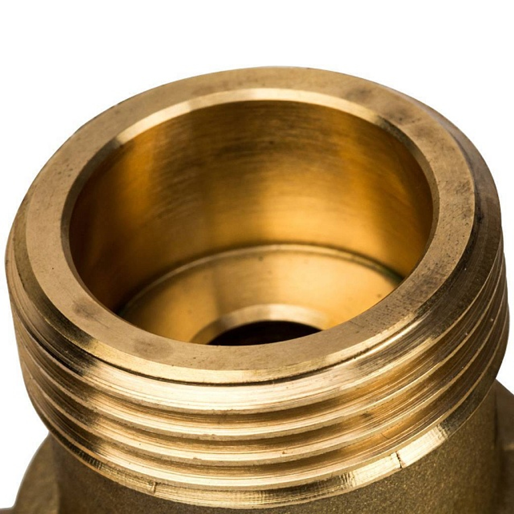 Клапан термостатический смесительный STOUT - 1" x 1" x 1"1/2 (НР/НР/ВР, 60°C)