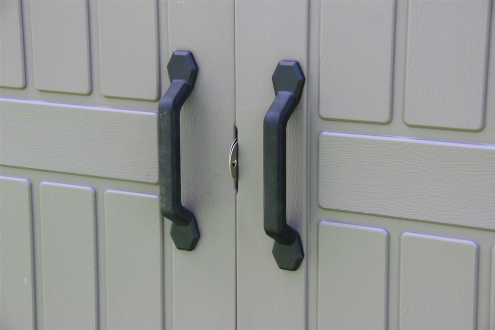 Садовый пластиковый сарай HouzBlock Comfort-2 7,5x7,5