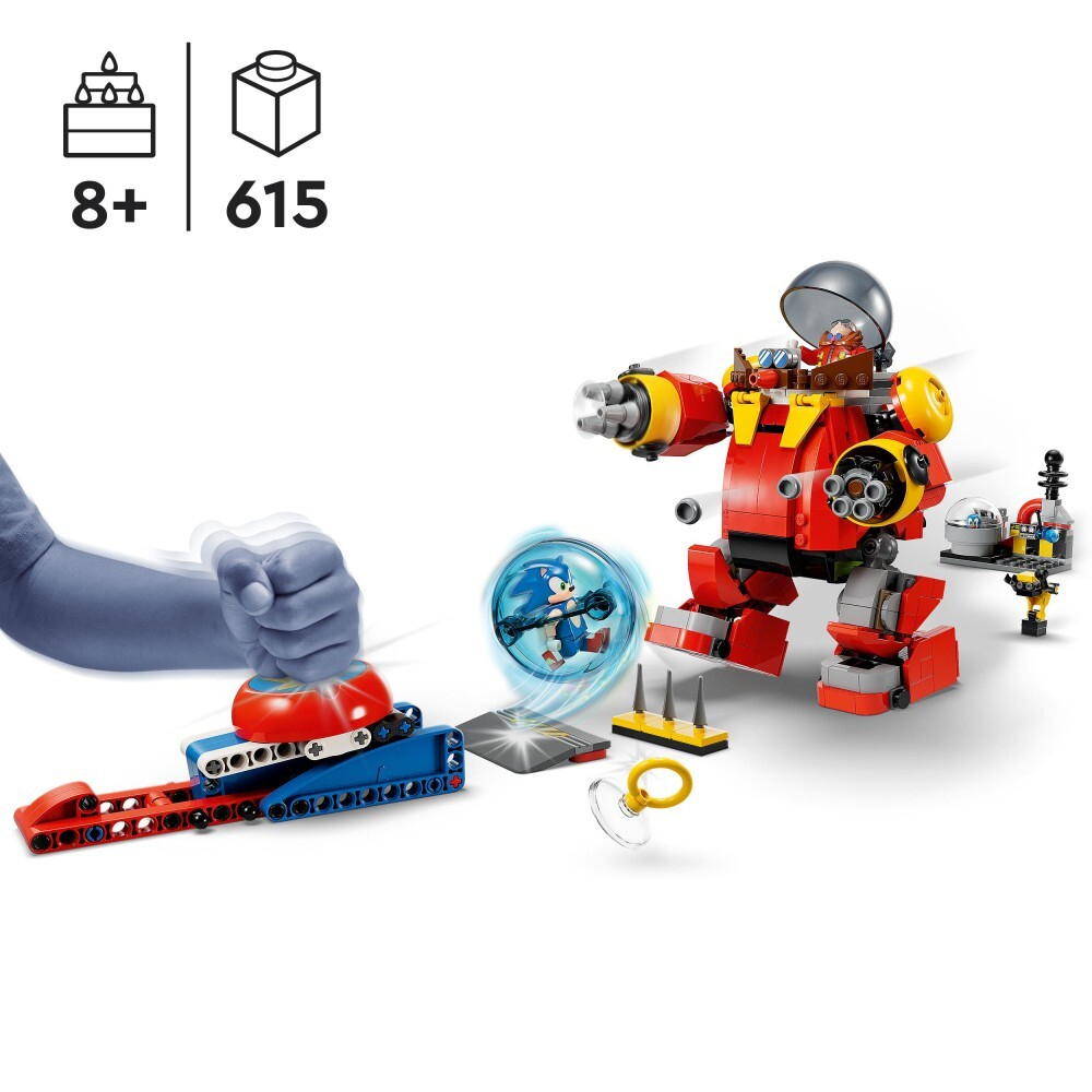 LEGO Sonic the Hedgehog - Соник против доктора Эггман и робот Death Egg 76993 / артикул   76993  / GTIN 5702017419510
