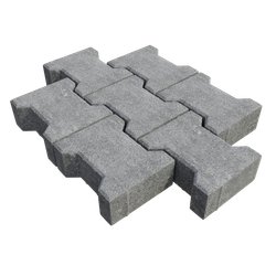 Тротуарная плитка ВАН, форма Бехатон, h=60мм