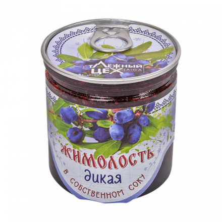 Жимолость дикая в собственном соку 0,2 л