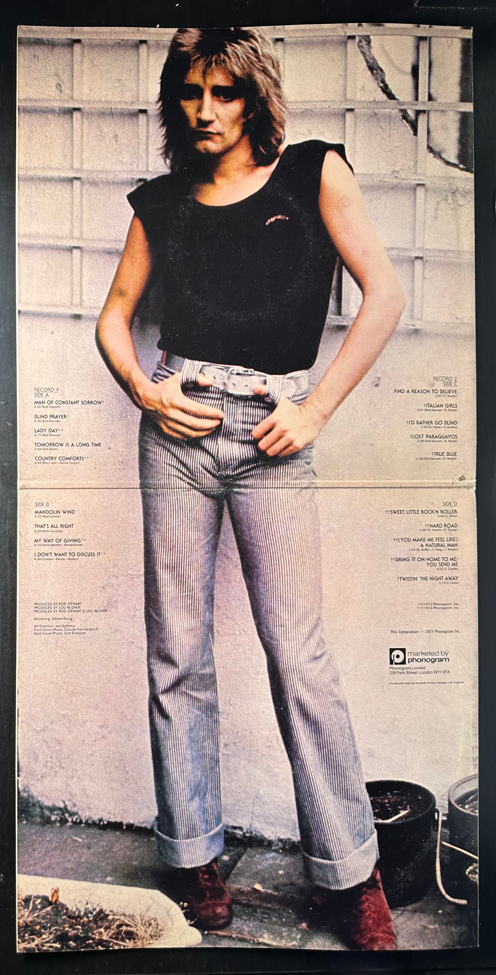 Rod Stewart ‎– The Best Of Rod Stewart Vol. 2 2LP (Англия 1977г.)