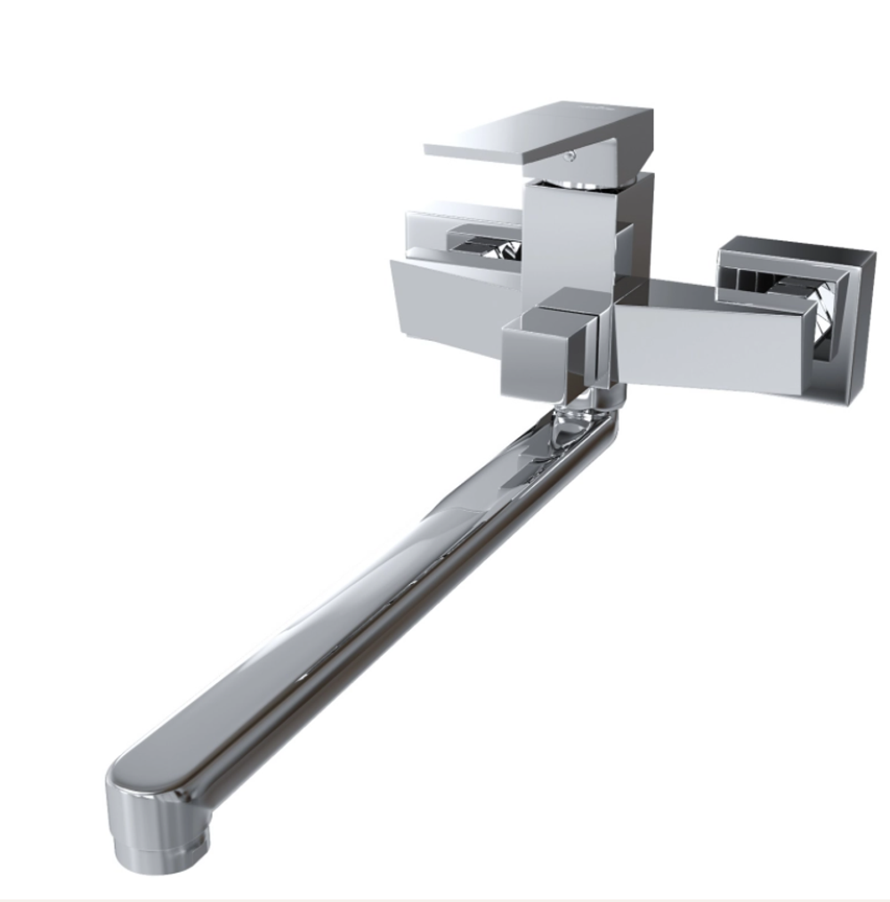 Смеситель для ванны и умывальника 35k MIXLINE ML20-02 "Quadro"