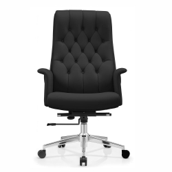 Кресло офисное 2902-1 582045##Black color LEATHER