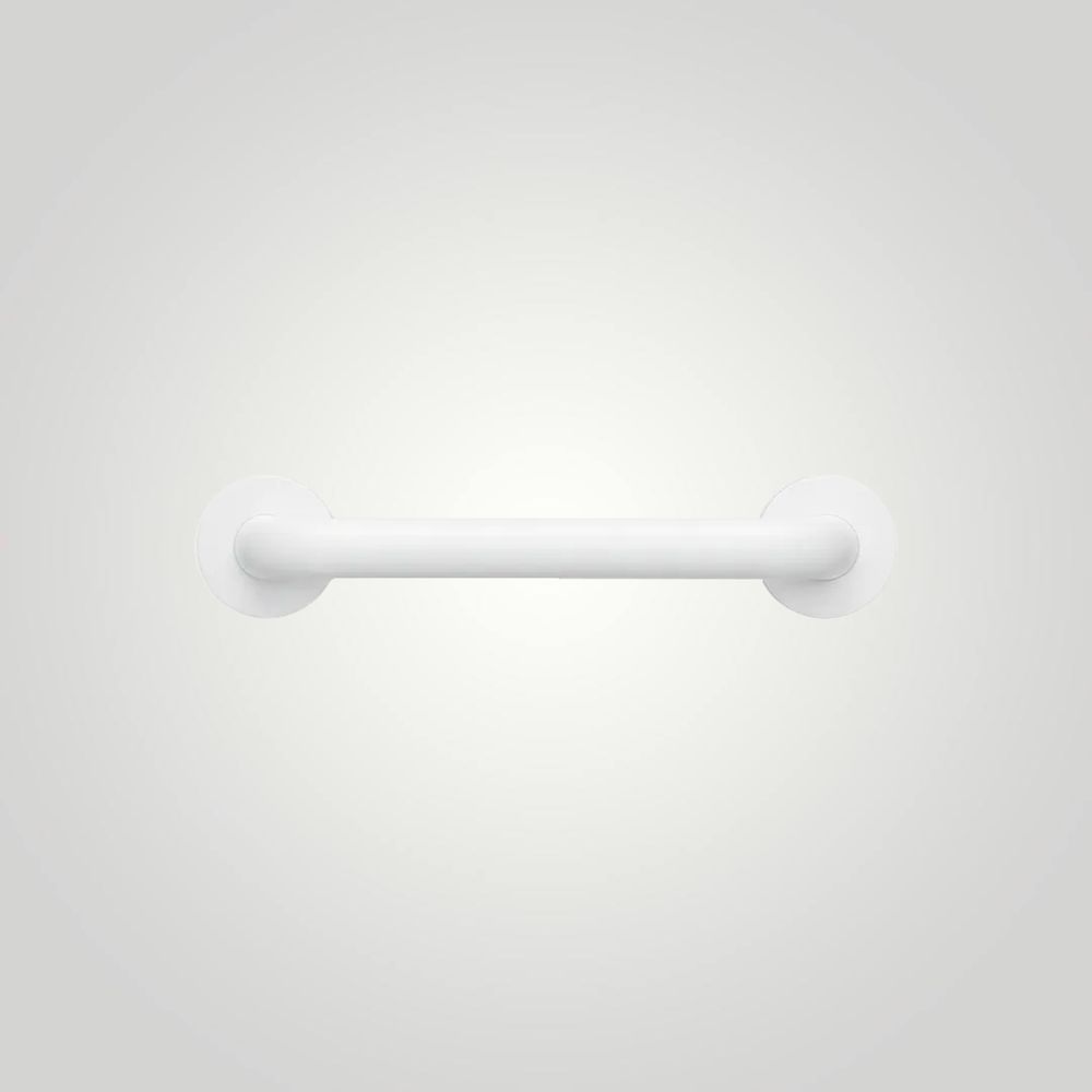 Поручень прямой 450 мм нерж. сталь NOFER 15054.45.F белый