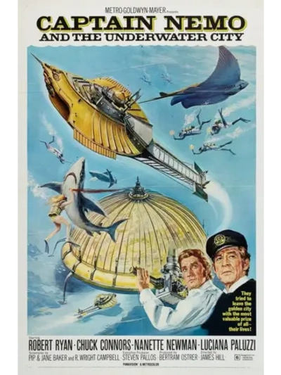 Капитан Немо и подводный город (1969) (DVD-R)