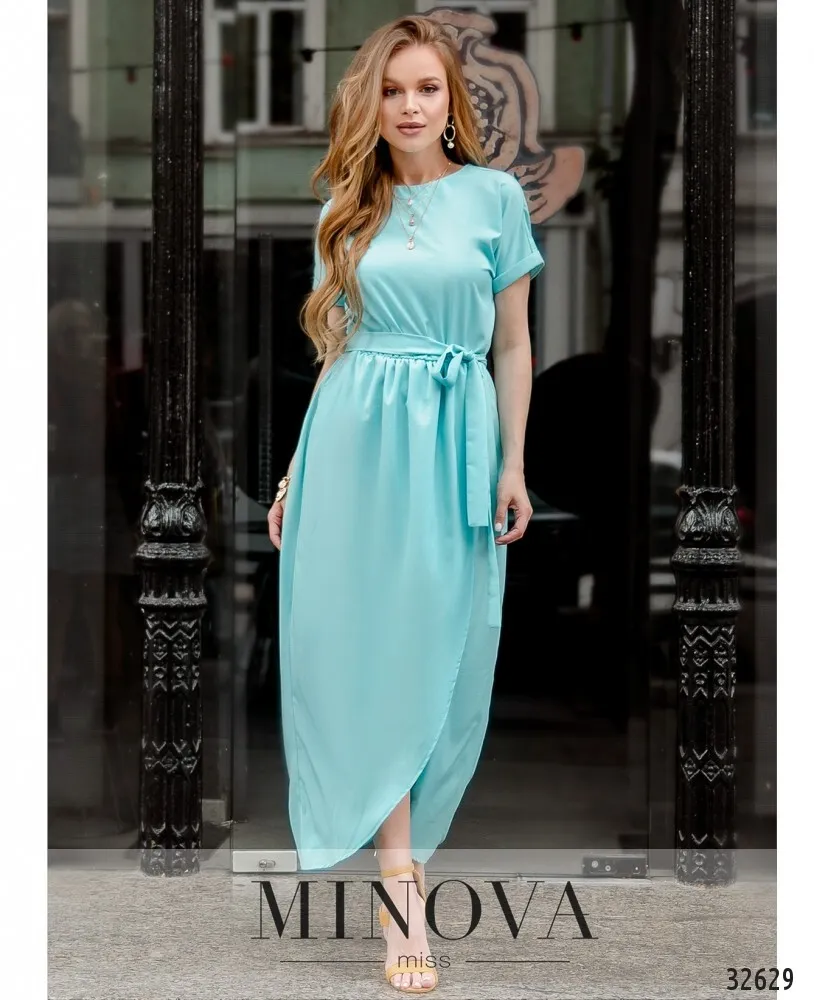 Платье 8609-ментол Minova