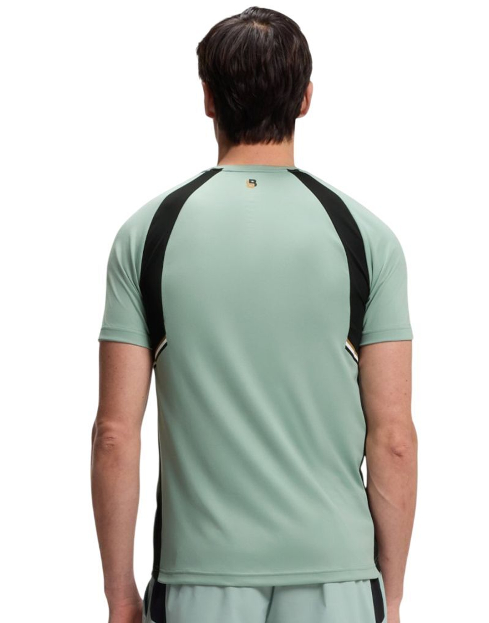 Мужская теннисная футболка BOSS TOC Spin - open green