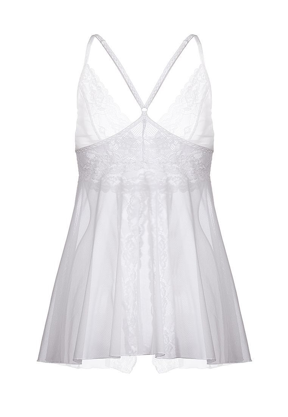 Комбинация бэби-долл с разрезом спереди Nataliya (Размер: 50-52) (Цвет: черный)