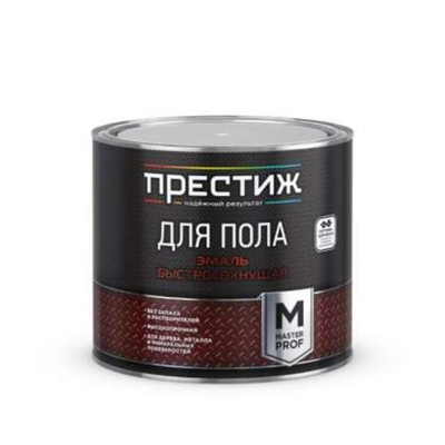 Эмаль акриловая для пола Престиж, красно-коричневая, 1,9 кг