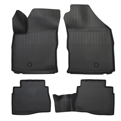 Ковры в салон Norplast/Unidec для KAIYI E5 (2016-), Черный, арт.NPA11-C42-250